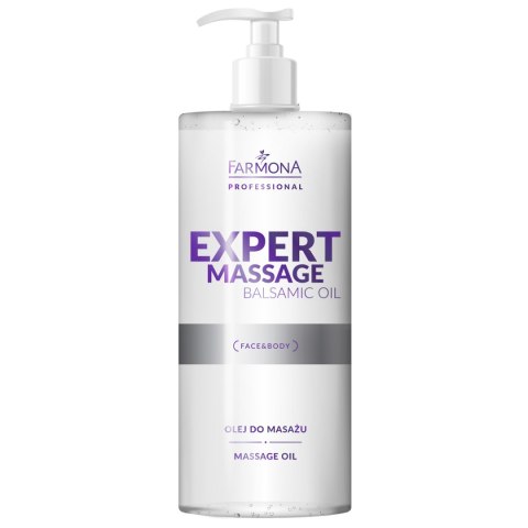 Farmona expert massage balsamic oil olej do masażu 500 ml Farmona expert massage balsamic oil olej do masażu 500 ml
