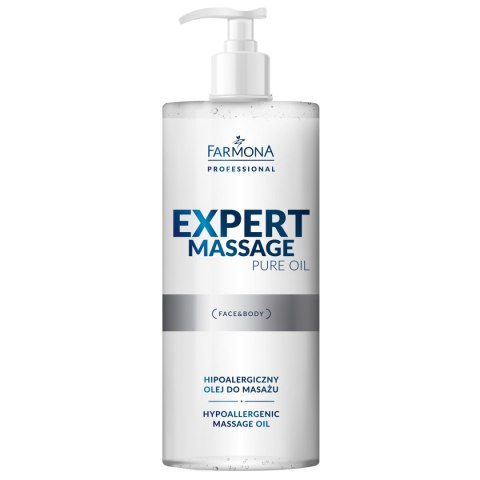 Farmona expert massage pure oil olej do masażu 500 ml Farmona expert massage pure oil olej do masażu 500 ml