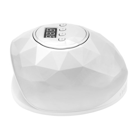 Lampa UV LED Shiny 86W biała/srebrna perła Lampa UV LED Shiny 86W biała/srebrna perła