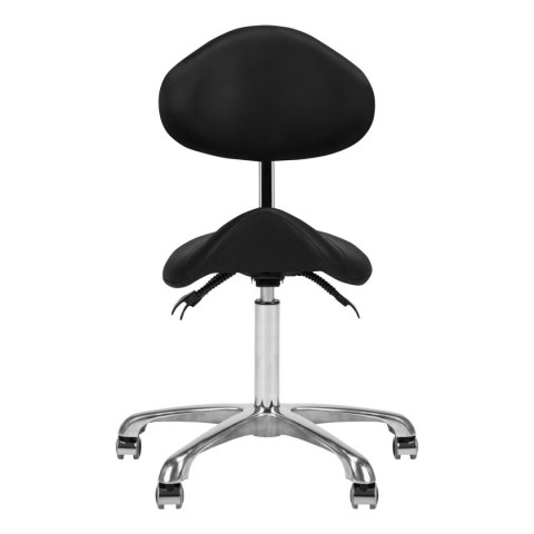 Taboret kosmetyczny 1004 Giovanni czarny Taboret kosmetyczny 1004 Giovanni czarny