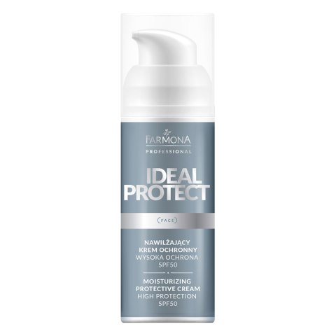 Farmona Ideal protect Nawilżający krem ochronny SPF50 50 ml Farmona Ideal protect Nawilżający krem ochronny SPF50 50 ml