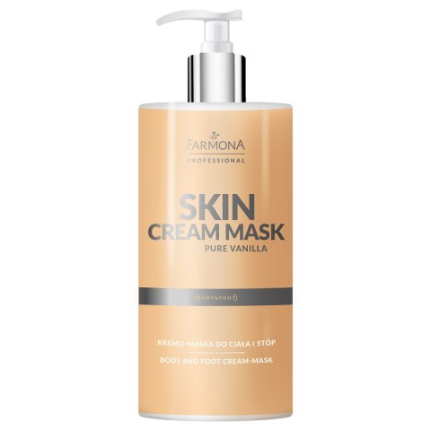Farmona skin cream mask pure vanilla kremo - maska do ciała i do stóp wanilia 500 ml Farmona skin cream mask pure vanilla kremo - maska do ciała i do stóp wanilia 500 ml