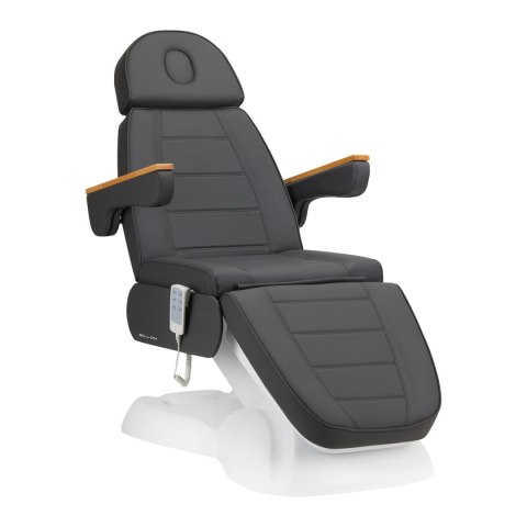 Fotel kosmetyczny elektryczny SILLON Lux 273b 3 silniki szary Fotel kosmetyczny elektryczny SILLON Lux 273b 3 silniki szary