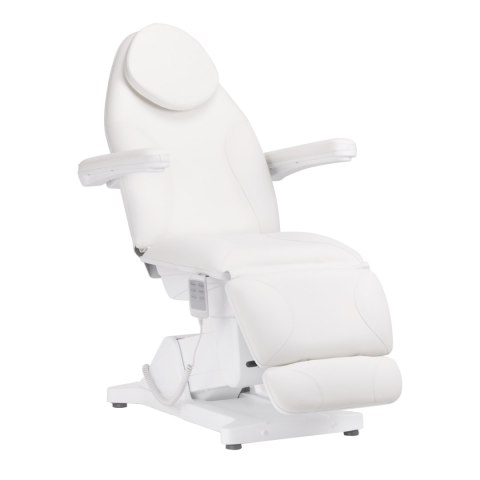 Fotel kosmetyczny elektryczny Sillon Basic 3 siln. biały Fotel kosmetyczny elektryczny Sillon Basic 3 siln. biały