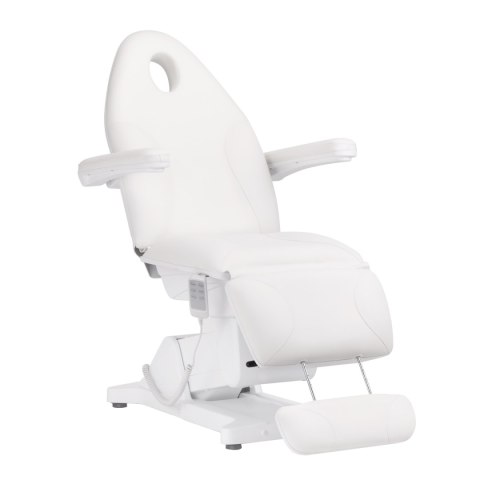 Fotel kosmetyczny elektryczny Sillon Basic 3 siln. biały Fotel kosmetyczny elektryczny Sillon Basic 3 siln. biały
