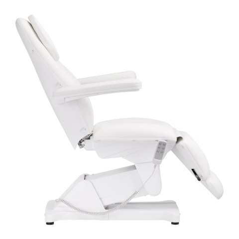 Fotel kosmetyczny elektryczny Sillon Basic 3 siln. biały Fotel kosmetyczny elektryczny Sillon Basic 3 siln. biały