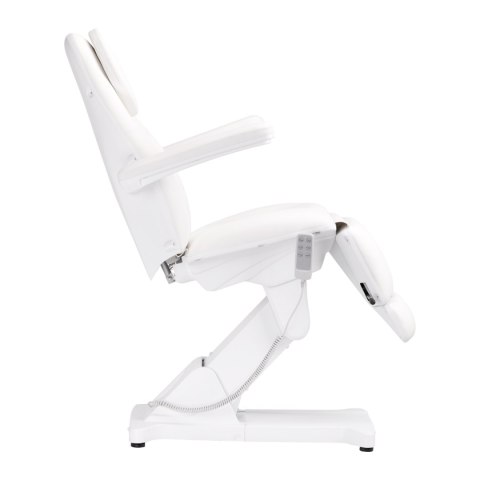 Fotel kosmetyczny elektryczny Sillon Basic 3 siln. biały Fotel kosmetyczny elektryczny Sillon Basic 3 siln. biały