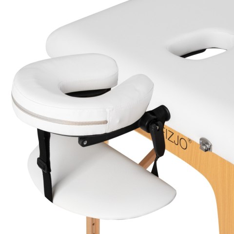Stół składany do masażu drewniany Komfort Activ Fizjo Lux 2 segmentowy 190x70 BIAŁY Stół składany do masażu drewniany Komfort Activ Fizjo Lux 2 segmentowy 190x70 BIAŁY
