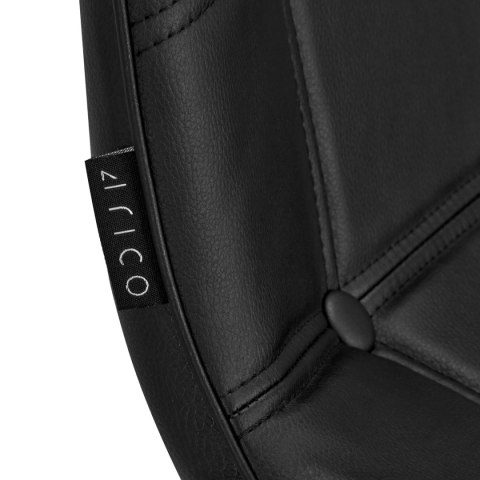 4Rico Krzesło skandynawskie QS-185 eco skóra czarne 4Rico Krzesło skandynawskie QS-185 eco skóra czarne