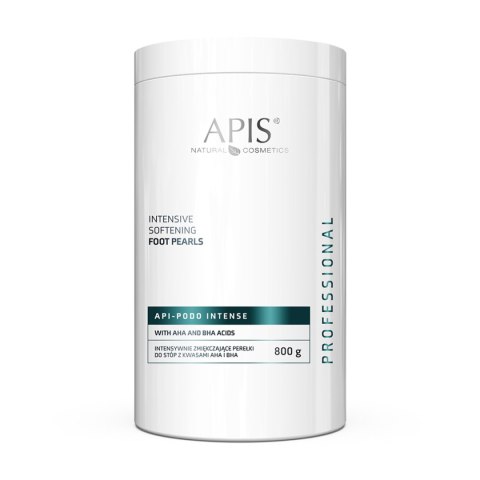 Apis Api-Podo Intense Intensywnie zmiękczajace perełki do stóp z kwasami AHA i BHA 800 g Apis Api-Podo Intense Intensywnie zmiękczajace perełki do stóp z kwasami AHA i BHA 800 g