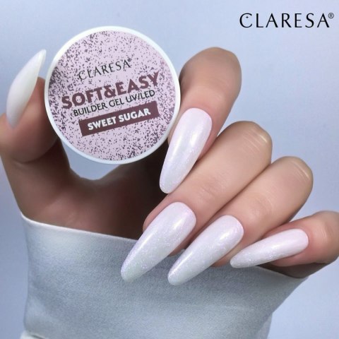 Claresa żel budujący Soft&Easy gel sweet sugar 45g Claresa żel budujący Soft&Easy gel sweet sugar 45g