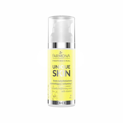 Farmona unique skin krem natychmiastowo rozświetlający z witaminą C 50 ml Farmona unique skin krem natychmiastowo rozświetlający z witaminą C 50 ml