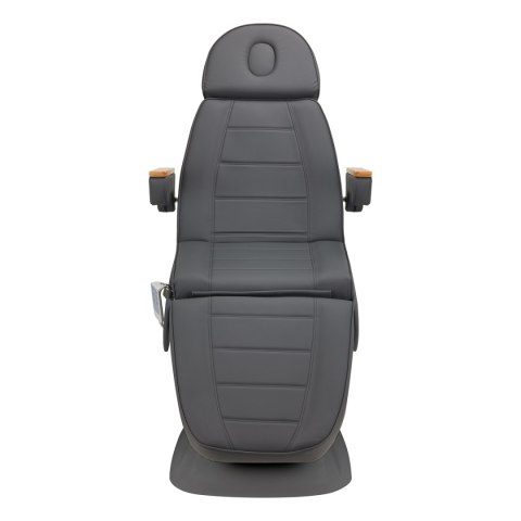Fotel kosmetyczny elektryczny SILLON Lux 273b 3 silniki szary, szara podstawa Fotel kosmetyczny elektryczny SILLON Lux 273b 3 silniki szary, szara podstawa