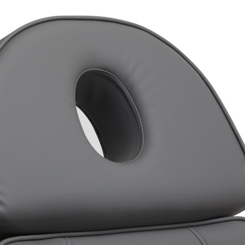 Fotel kosmetyczny elektryczny SILLON Lux 273b 3 silniki szary, szara podstawa Fotel kosmetyczny elektryczny SILLON Lux 273b 3 silniki szary, szara podstawa