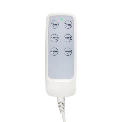 Fotel kosmetyczny elektryczny SILLON Lux 273b 3 silniki szary, szara podstawa Fotel kosmetyczny elektryczny SILLON Lux 273b 3 silniki szary, szara podstawa