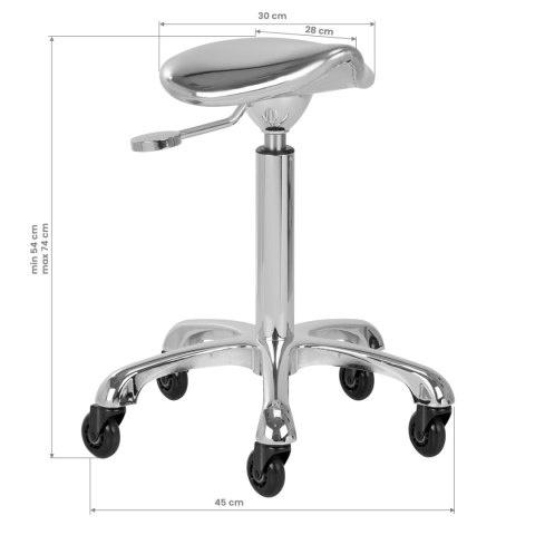Gabbiano taboret Fine Silver Roll Speed Gabbiano taboret Fine Silver Roll Speed