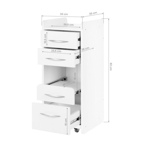Szafka mini 969 biała Szafka mini 969 biała