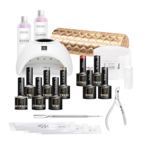 Zestaw startowy hybryd OCHO NAILS 3 Zestaw startowy hybryd OCHO NAILS 3