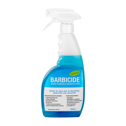 Barbicide spray do dezynfekcji wszystkich powierzchni 750 ml bez zapachu Barbicide spray do dezynfekcji wszystkich powierzchni 750 ml bez zapachu