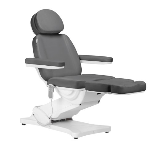 Elektryczny fotel kosmetyczny SILLON CLASSIC 3 silniki szary Elektryczny fotel kosmetyczny SILLON CLASSIC 3 silniki szary