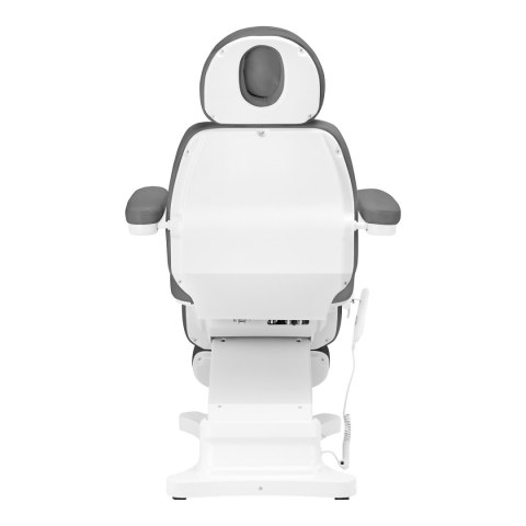 Elektryczny fotel kosmetyczny SILLON CLASSIC 3 silniki szary Elektryczny fotel kosmetyczny SILLON CLASSIC 3 silniki szary
