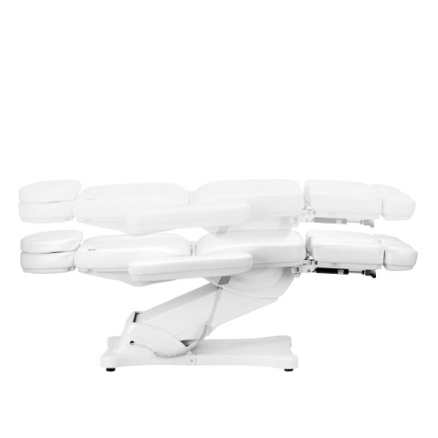 Elektryczny fotel kosmetyczny SILLON CLASSIC 3 silniki z kołyską pedi biały Elektryczny fotel kosmetyczny SILLON CLASSIC 3 silniki z kołyską pedi biały