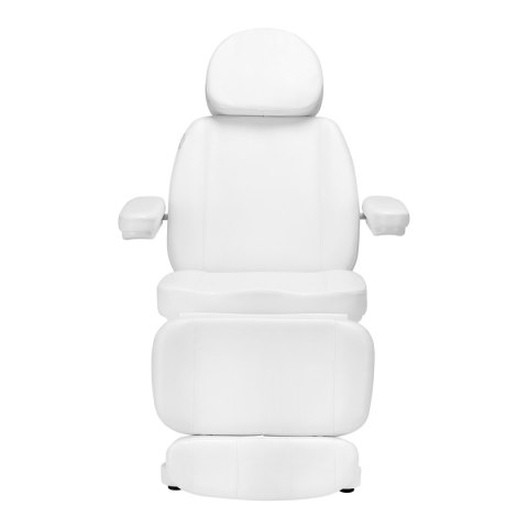 Elektryczny fotel kosmetyczny SILLON CLASSIC 4 silniki z kołyską biały Elektryczny fotel kosmetyczny SILLON CLASSIC 4 silniki z kołyską biały