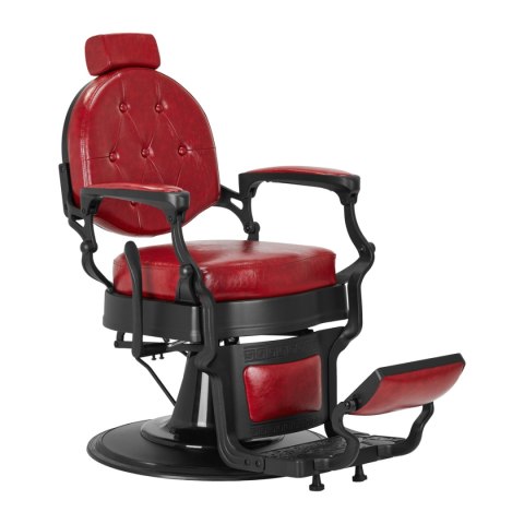 Gabbiano fotel barberski President Czerwony Gabbiano fotel barberski President Czerwony