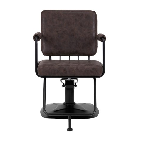 Gabbiano fotel fryzjerski Katania Loft Old Leather ciemny brąz Gabbiano fotel fryzjerski Katania Loft Old Leather ciemny brąz